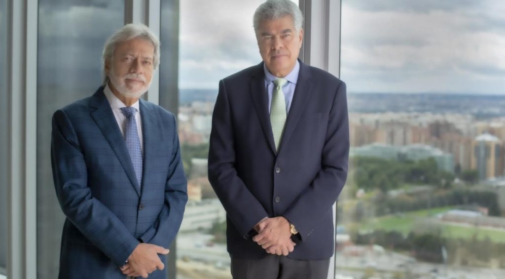 Luis Amodio y Mauricio Amodio, presidente y consejero dominical de OHL