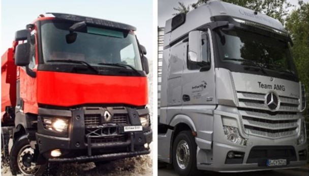 Camiones Volvo y Daimler