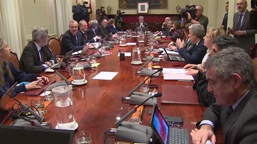 Reunión del Consejo General del Poder Judicial (CGPJ)