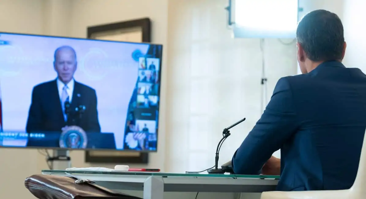 Pedro Sánchez interviene en la Cumbre de Líderes sobre el Clima