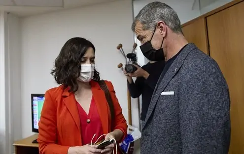 Isabel Díaz Ayuso y Toni Cantó