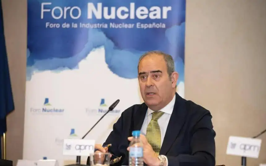 El presidente del Foro de la Energía Nuclear, Ignacio Araluce