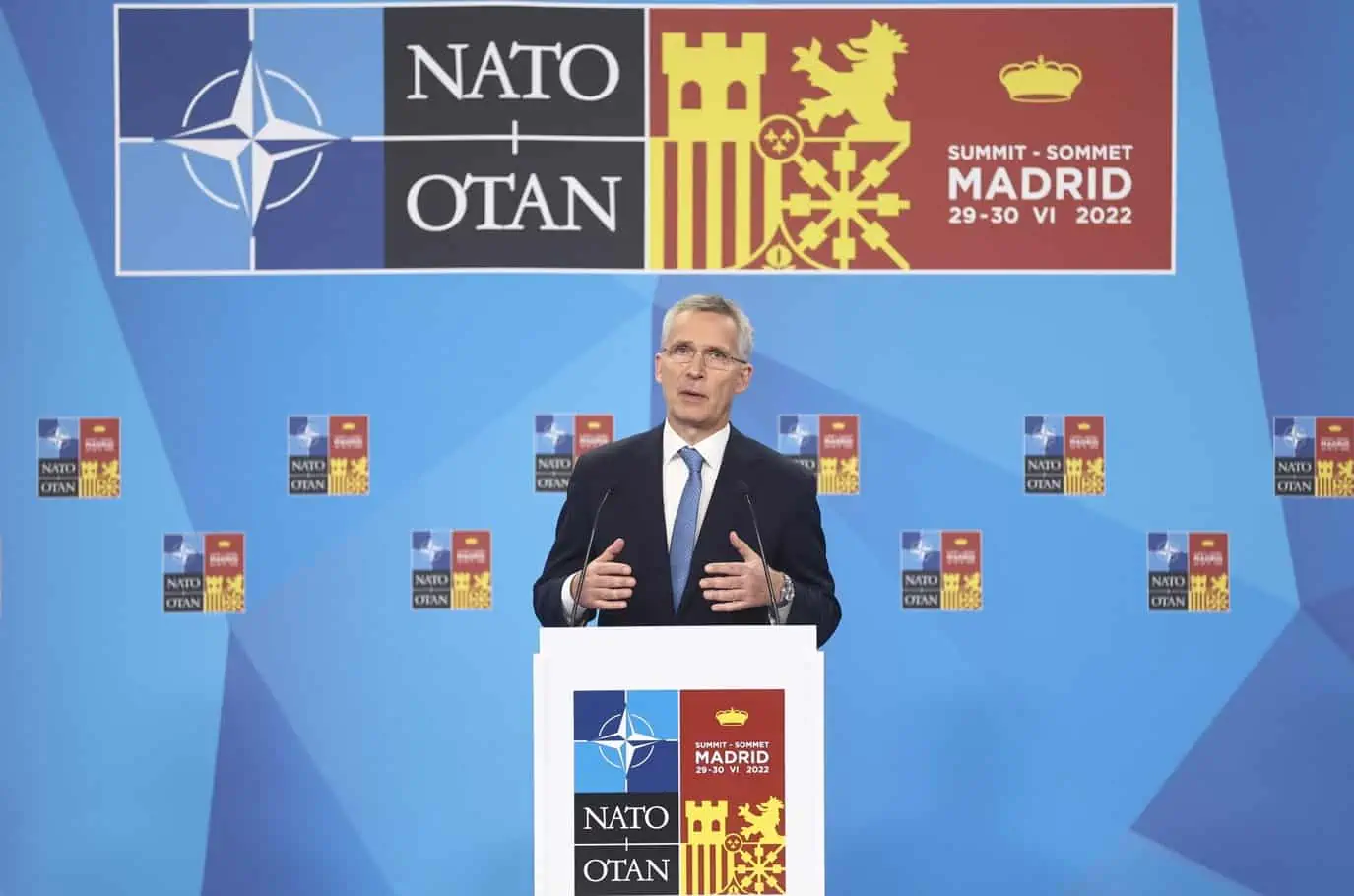 El secretario general de la OTAN, Jens Stoltenberg E. Parra. POOL / Europa Press