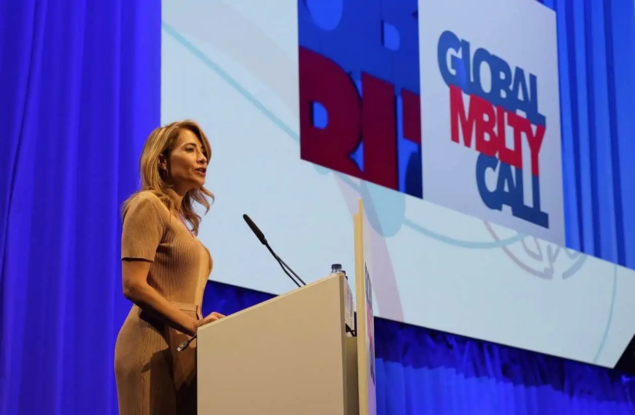 La ministra de Transportes, Raquel Sánchez - GLOBAL MOBILITY CALL/PR NEWSWIRE