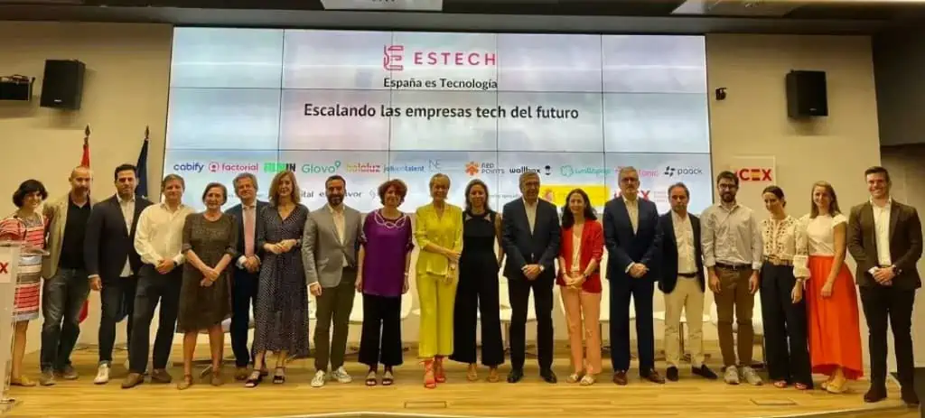 Presentación en Madrid de EsTech, la asociación formada por 12 scaleups españolas con el apoyo de Adigital, Endeavor y SpainCap