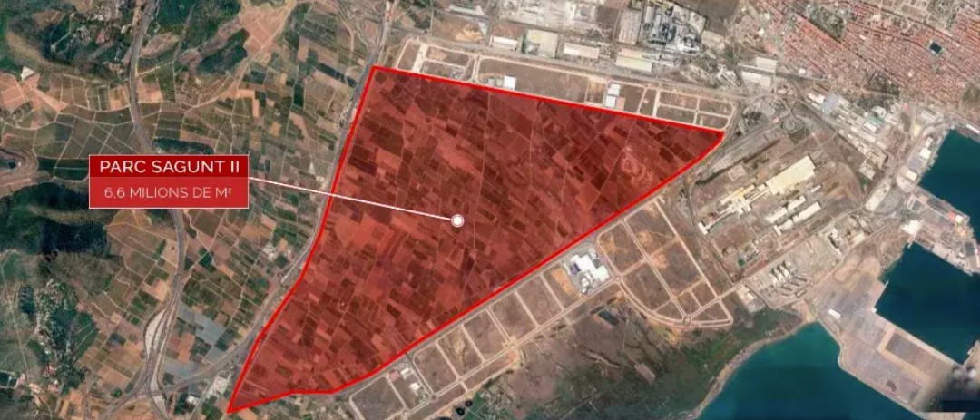 Parc Sagunt II, donde se preinstalará la gigafactoría de Volkswagen